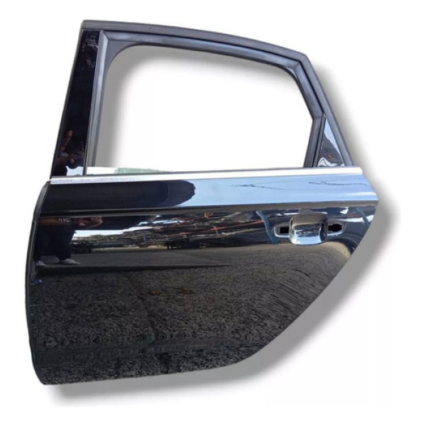 Porta Traseira Esquerda Audi A6 2011/2014 Traseira Esquerdo Preto