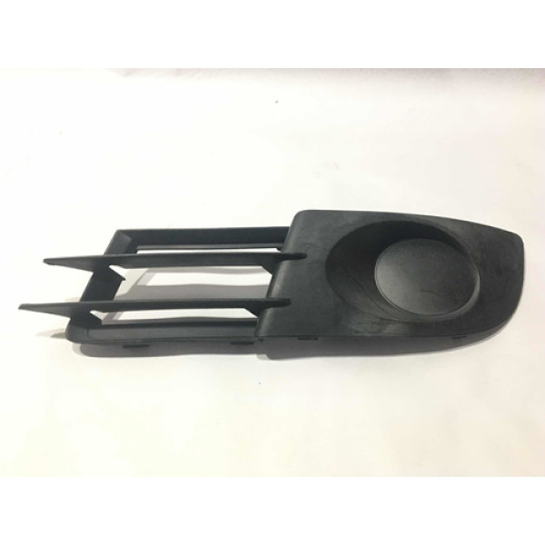 Grade Inferior Esquerdo Parachoque Gm Vectra 06/09 93374989 Preto Fosco
