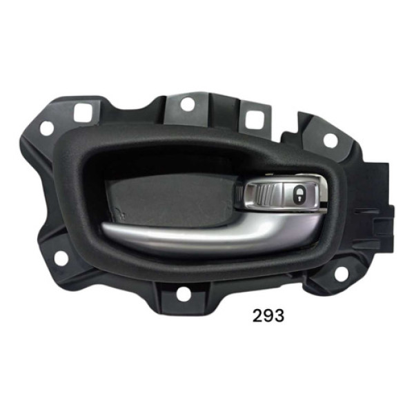 Maçaneta Interna Traseira Direita Jeep Compass 17/22 6er86 Preto Traseira