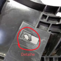 Reforço/ Defletor Inferior Parachoque Diant Gm Ônix 20/24 Preto