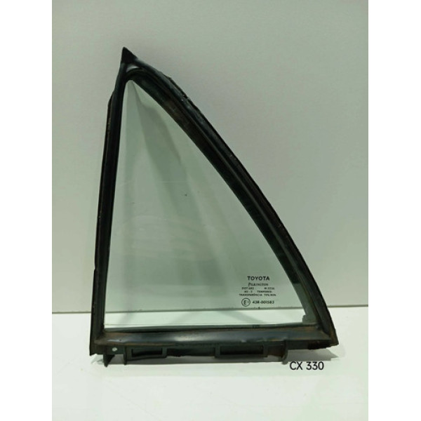 Vidro Fixo Porta Tras Esq Toyota Corolla C/ Guarnição 09/14