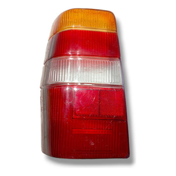 Lente Tricolor Lanterna Esquerda Fiorino Elba 1986/2004 #m7 Vermelho