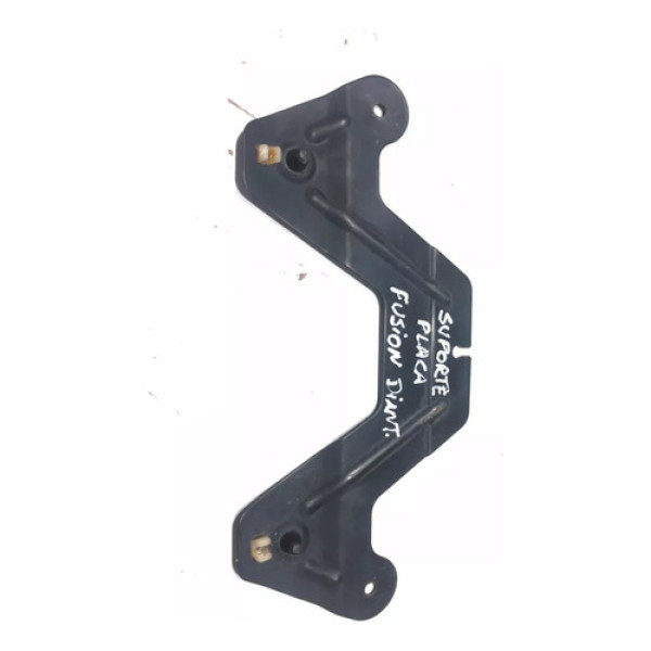Suporte Placa Licença Dianteira Ford Fusion 06/ 18  #140 Preto