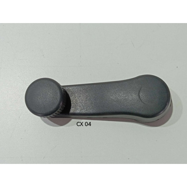 Manivela Vidro Manual Vw Gol/ Saveiro 00/09 600837581a *2 Preto