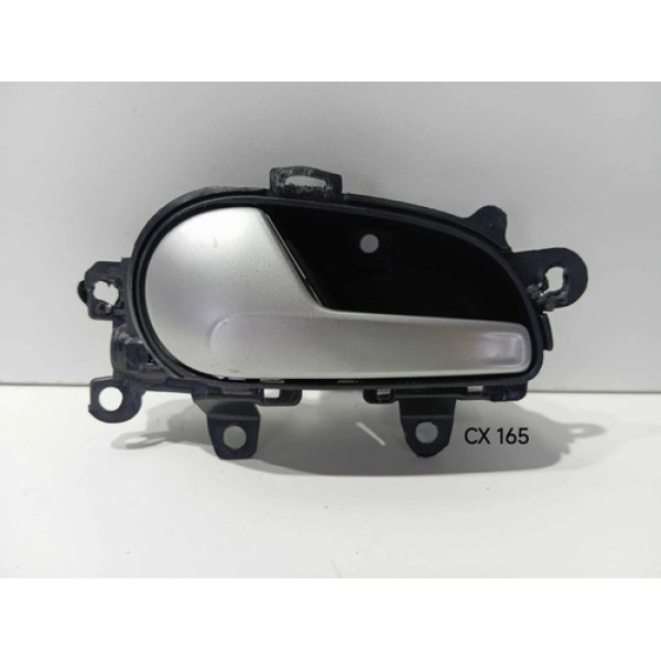 Maçaneta Interna Porta Lado Esquerdo Vw Up 14/21 1s0837113 Prata Dianteira/traseira