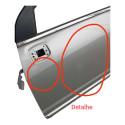 Porta Dianteira Esquerda Gm Captiva 2008/2016 Com Detalhes Dianteira Esquerdo Prata