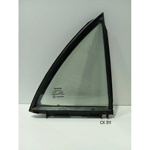 Vidro Fixo Porta Tras Dir Toyota Corolla C/ Guarnição 09/14