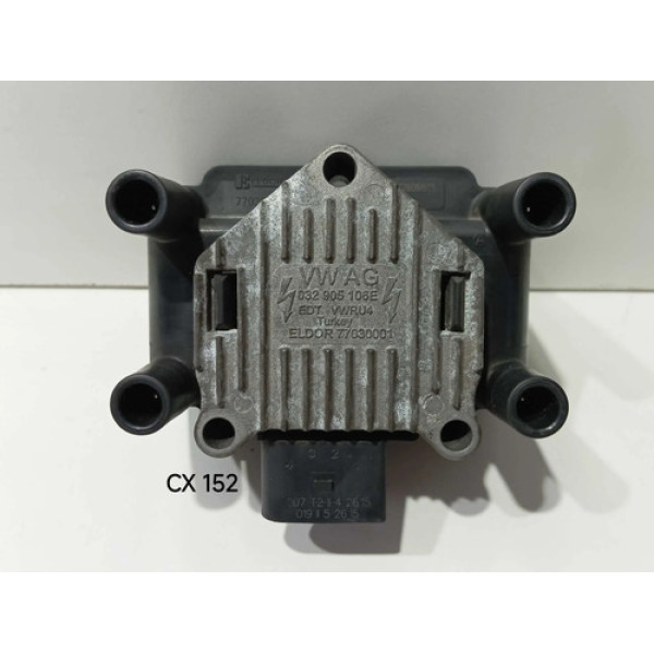 Bobina Ignição Vw Fox/ Gol 1.6 8v Orig 12/20 032905106e