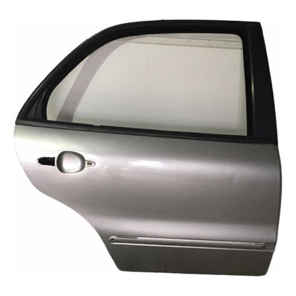 Porta Traseira Direita Fiat Marea 99/05 Traseira Direito Prateado
