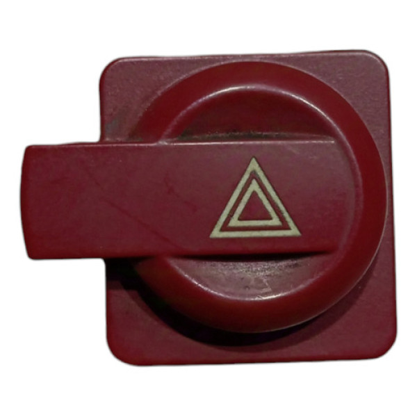 Botão Pisca Alerta Citroen C4 Pallas / Hatch 08/11 Vermelho