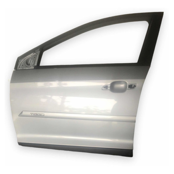 Porta Dianteira Esquerda Chery Tiggo 2 Ano 2019 A 2021 Dianteira Esquerdo Prateado