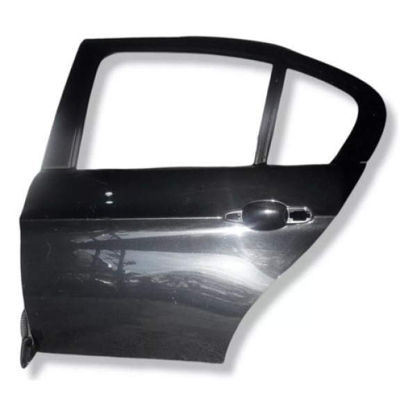 Porta Traseira Esquerda Bmw 318/ 320i 09/12 Original  Traseira Esquerdo Preto