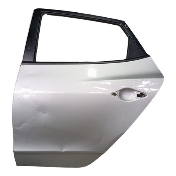 Porta Traseira Esquerda Ix35 12/20 Para Recuperar  Traseira Esquerdo Prateado