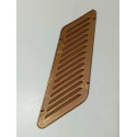 Grade Lateral Fixa Lado Esquerdo Chevette Orig 73/82 Dourado
