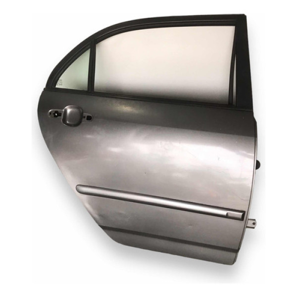 Porta Traseira Direita Toyota Corolla 03/07 Com Detalhes Traseira Direito Marrom