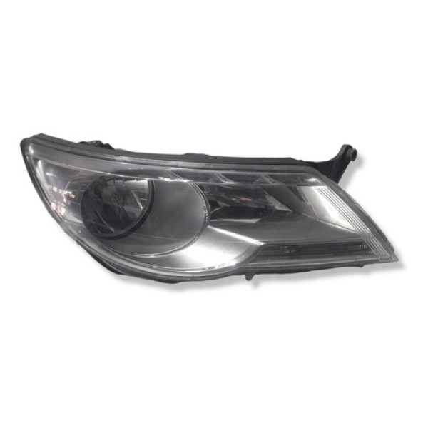 Farol Direito Tiguan 10/11 S/ Xenon C/ Detalhe Pé Inf #v  Direito