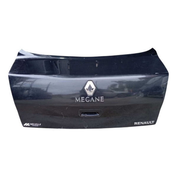 Tampa/ Capô Traseiro Renault Megane Sedan 2007/2013 Preto