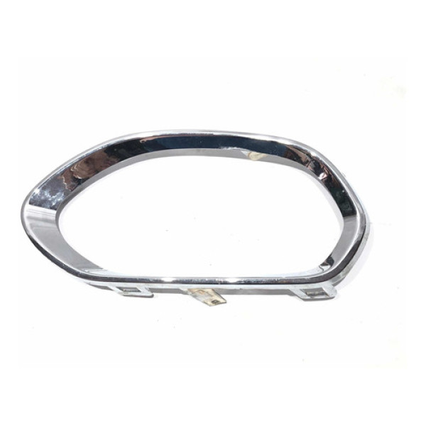 Moldura Cromada Farol Milha Esquerdo Fiat Toro Original #16 Cromado Esquerdo