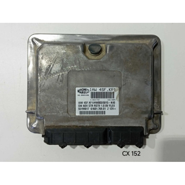 Módulo Injeção Fiat Strada 1.8 8v Flex 04/12 Iaw4skf1