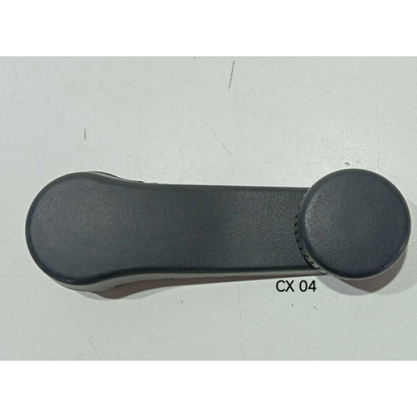 Manivela Vidro Manual Vw Gol/ Saveiro 00/09 600837581a *1 Preto
