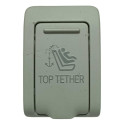 Acabamento Banco/ Top Tether Mercedes C180 16/19 A2058680239 Cinza