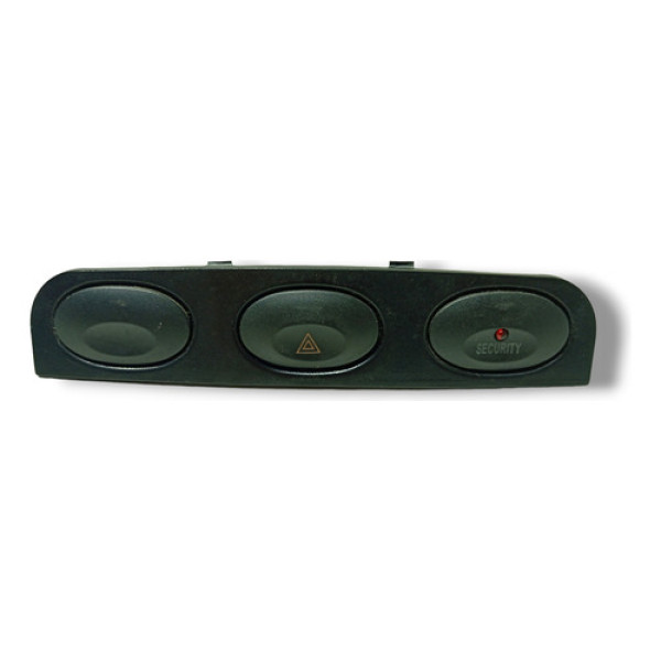 Moldura + Botão Pisca Alerta Chery Qq 11/15 Original #183 Preto