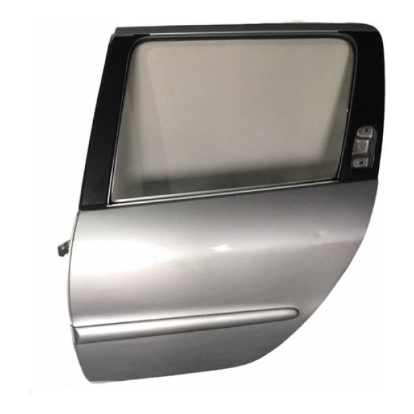 Porta Traseira Esquerda Peugeot 206/207 Sw Traseira Esquerdo Prateado