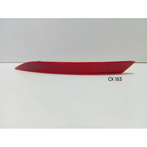 Refletor/ Olho De Gato Parachoque Tras Esq Vw Voyage 13/21 Vermelho