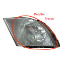 Farol De Milha Lado Esquerdo Kia Cerato 09/12 Com Detalhes Vermelho