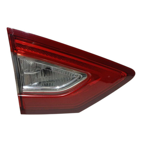Lanterna Tampa Traseira Esq Ford Fusion 13/16 Ds7313a603be Esquerdo/motorista Vermelho E Transparente