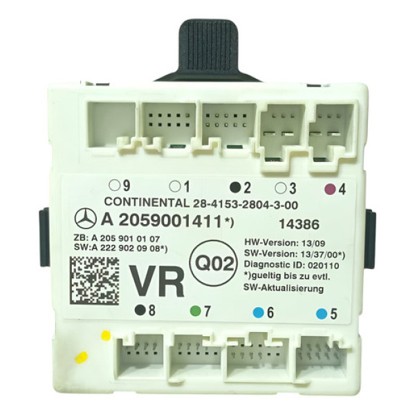 Módulo Porta Diant Direita Mercedes C180/ C200/ C250 15/18 Branco