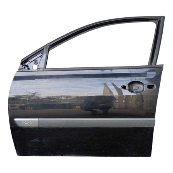 Porta Dianteira Esquerda Renault Megane 2006/2012 Dianteira Esquerdo Preto