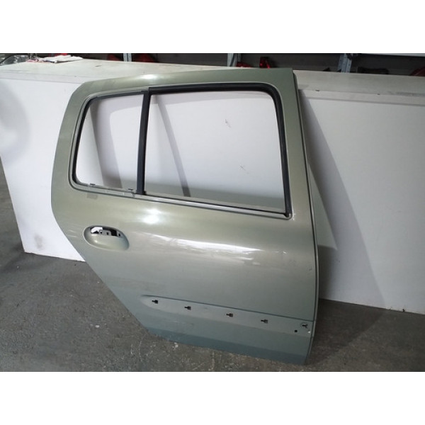 Porta Traseira Direita Renault Clio Ano 2000 A 2010 Original Traseira Direito Cinza