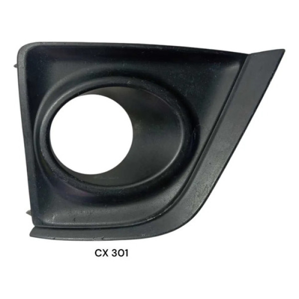 Moldura Farol De Milha Lado Direito Toyota Corolla 15/17 Preto Direito