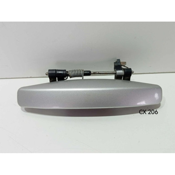 Maçaneta Externa Esquerdo Renault Duster 10/14 806077120r Cinza Dianteira/traseira