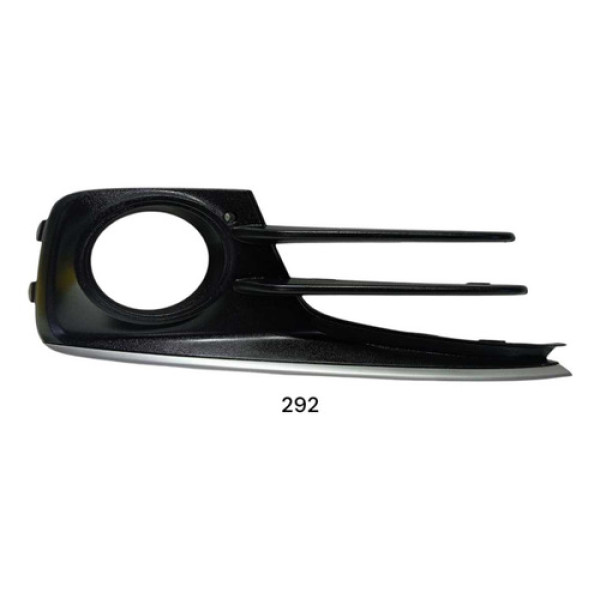 Moldura Farol De Milha Direito Vw Fox/ Crossfox Orig 15/18 Preto Direito