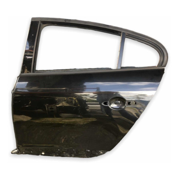 Porta Traseira Esquerda Renault Fluence 11/15 C/ Detalhes Traseira Esquerdo Preto