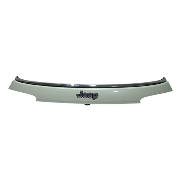 Aplique Moldura Tampa Traseira Jeep Compass 18/21 1838372x Branco