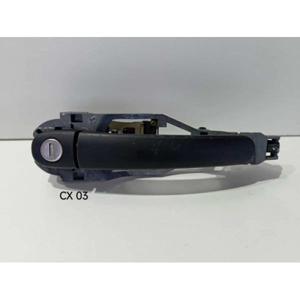 Maçaneta Externa Dianteira Direita Vw Fox 07/14 3b0837885 Preto Dianteira