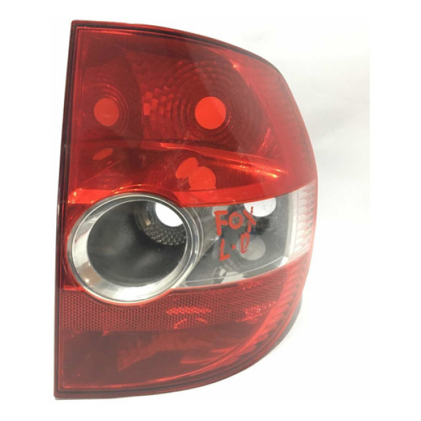 Lanterna Traseira Direita Vw Fox 03/09 Original 5z0945096 Direito Vermelho