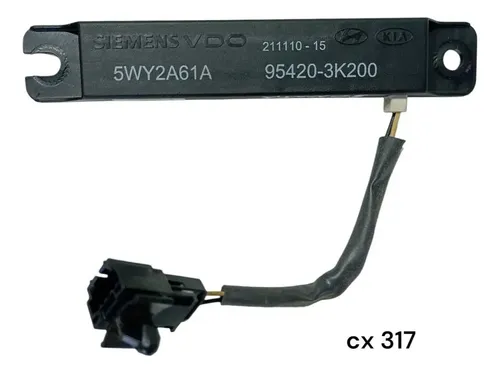 Sensor Keyless/ Sensor Antena Sonata 10/15 954203k200 Preto