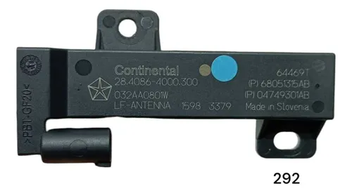 Sensor Keyless Jeep Compass/ Fiat Toro 17/24 2040864000300