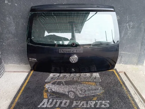 Tampa Traseira Porta Malas Vw Fox 2004/2009 Preto