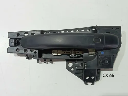 Maçaneta Externa Traseira Esquerda Audi A4 08/14 8t01837885 Preto Traseira