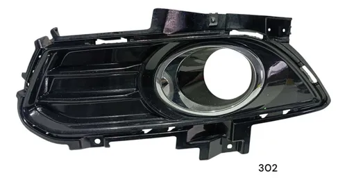 Moldura Farol De Milha Esquerdo Ford Fusion 13/15 Ds7319953 Preto Esquerdo