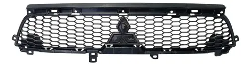 Grade Parachoque Diant Mitsubishi Outlander 10/13 6402a198 Preto Fosco