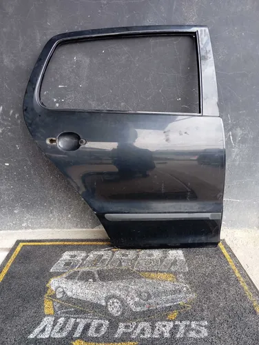 Porta Traseira Direita Vw Fox 2004/2009 Traseira Direita Preto