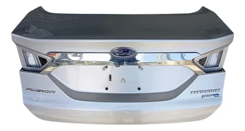 Tampa Traseira Porta Malas Ford Fusion 2013/2016 Prata
