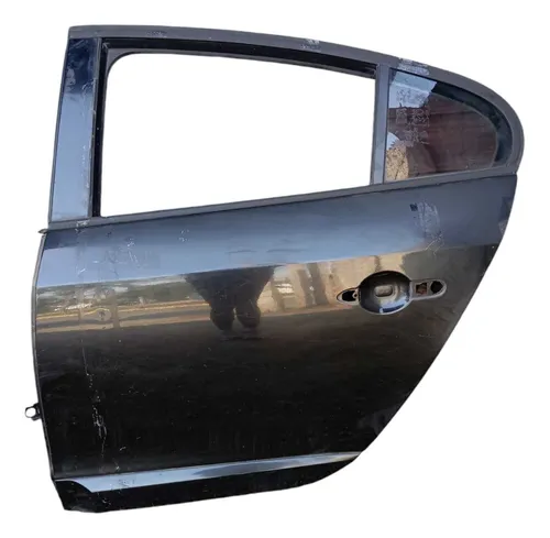 Porta Traseira Esquerda Renault Fluence 2011/2017 Traseira Esquerdo Preto