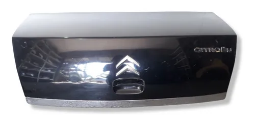 Tampa Porta Mala Traseira Citroen C4 Pallas 08/13 Preto